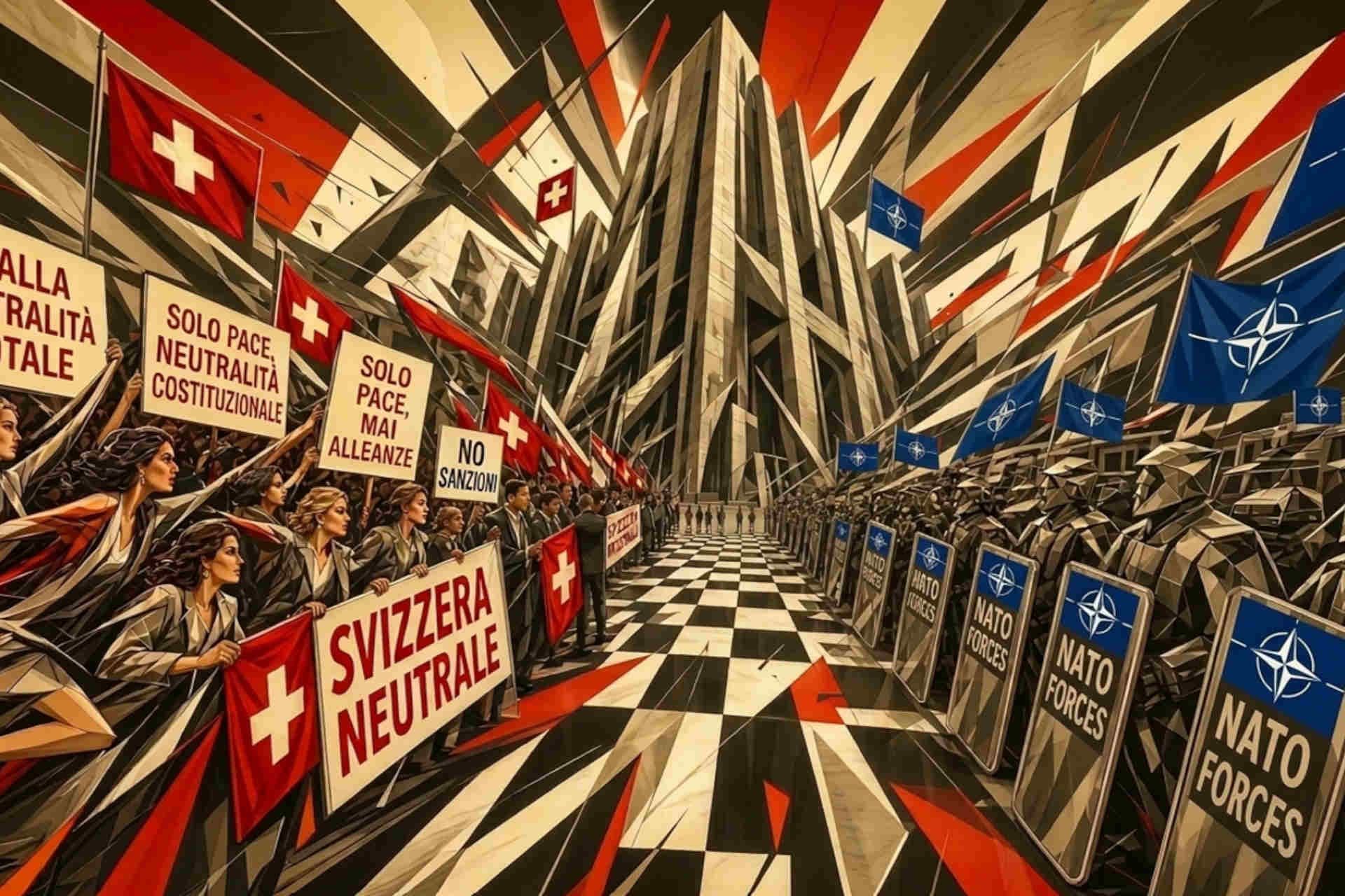 Il voto che terrorizza la NATO: referendum neutralità Svizzera